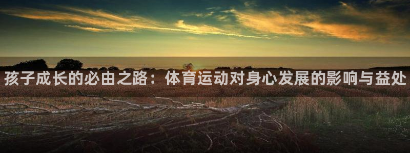 vsport体育官方正版app集团简介：孩子成长的必由之路：